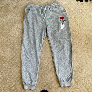 Light Grey Sweatpants from SHEIN